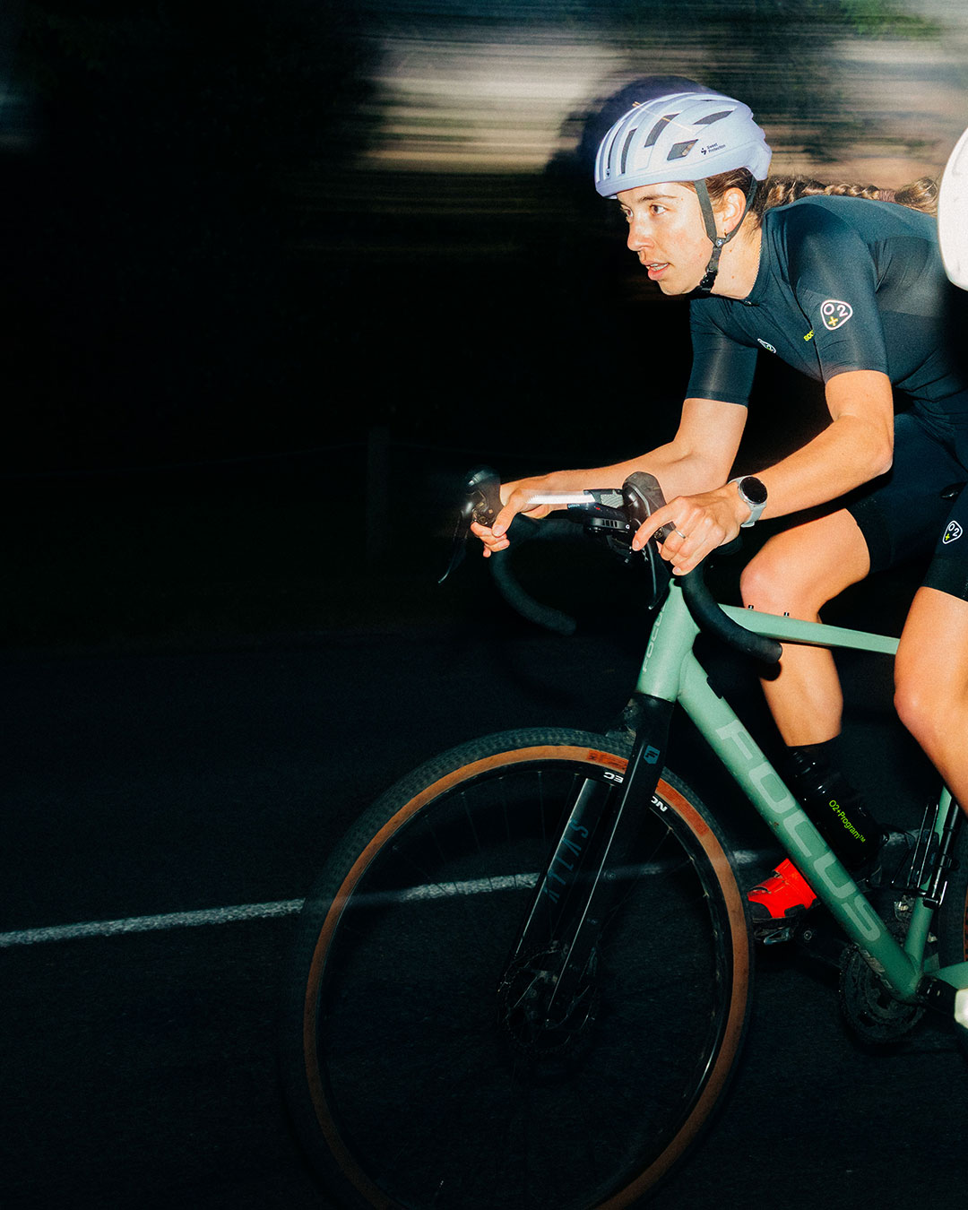 O2+ campaign — female night rider