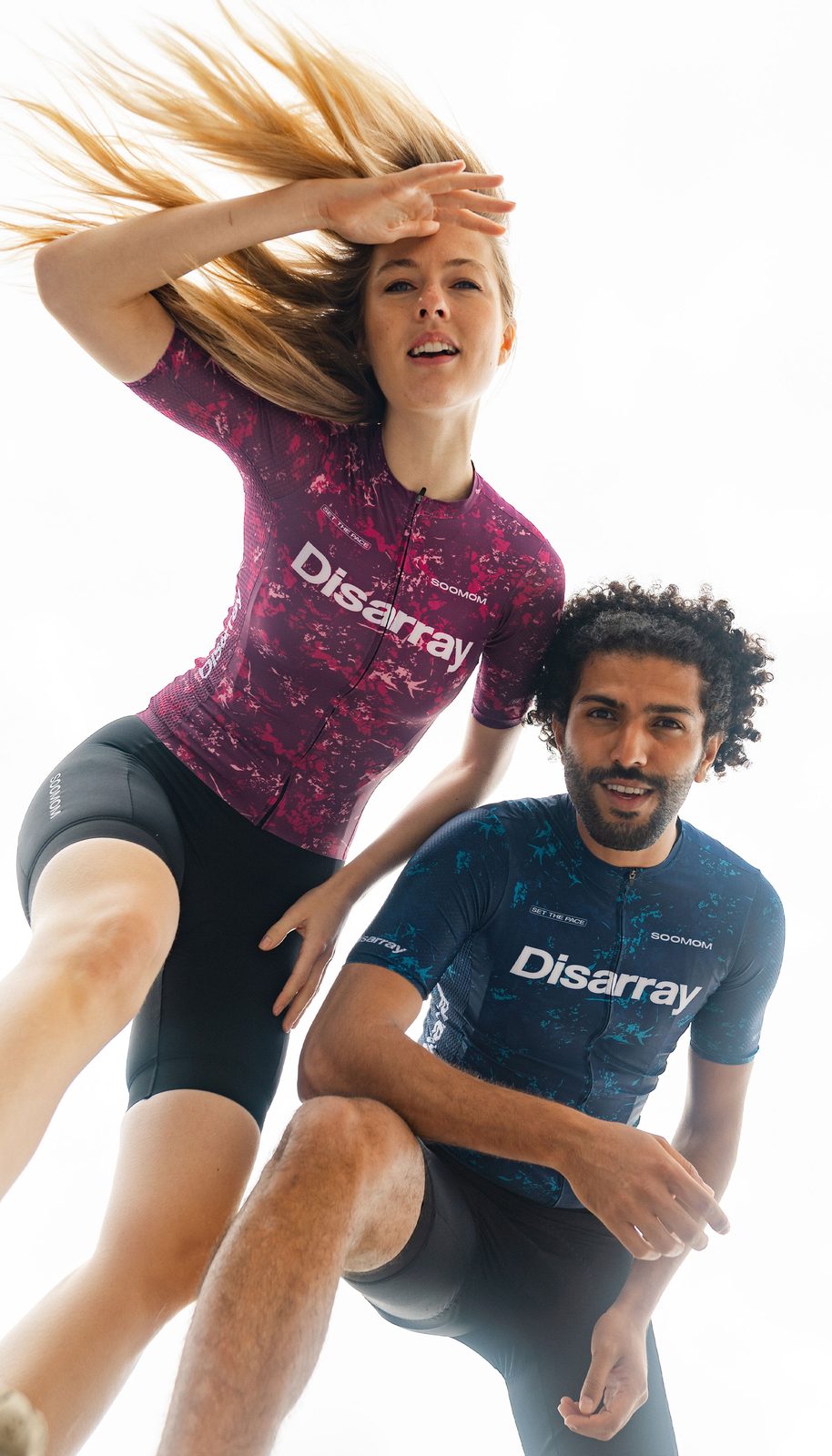 Disarray web header — jump
