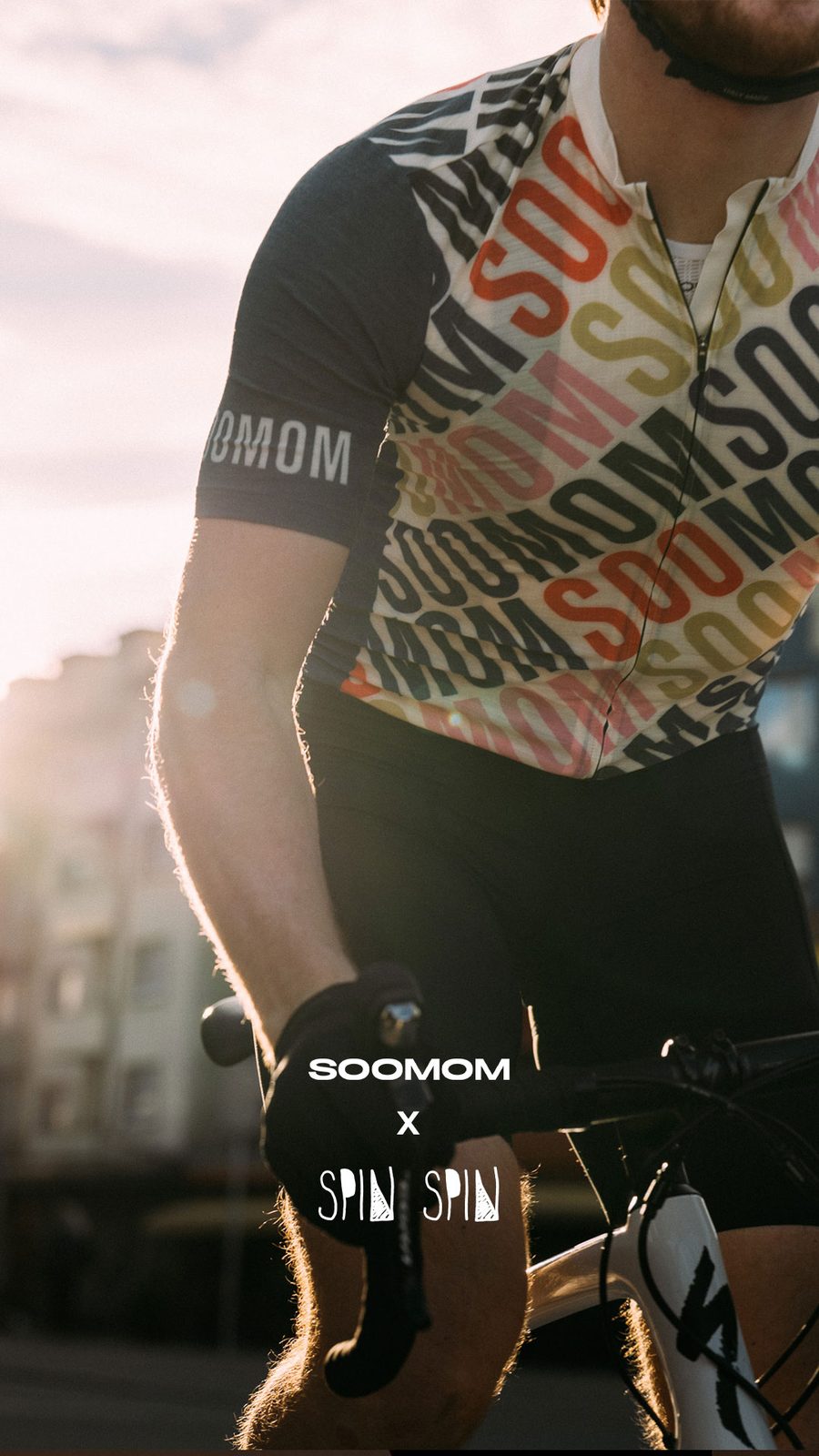 SpinSpin story — rider in golden light