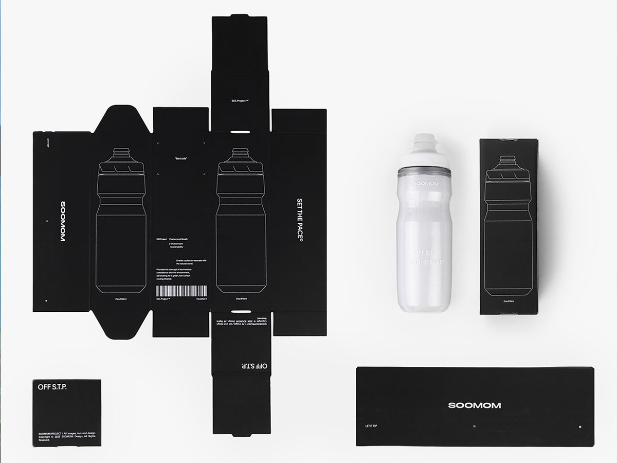 Soomom packaging labels and swing tags